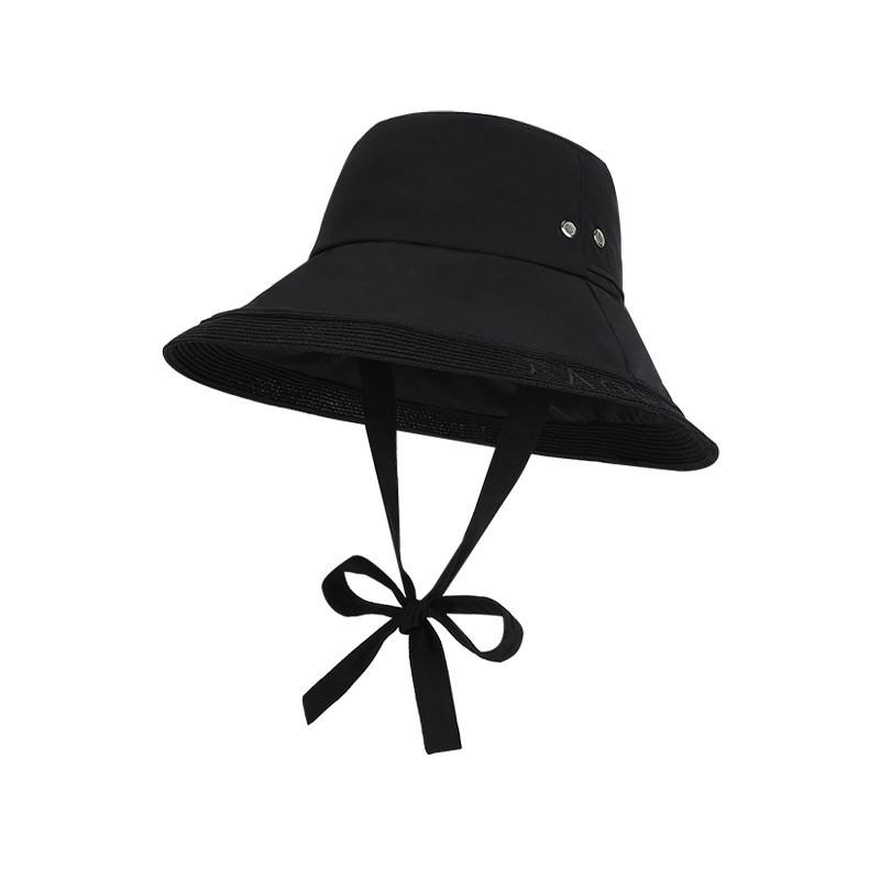 Summer Sun Protection Cap With Large Brim For Outdoor Activities