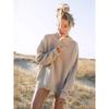 Women's Lazy round Neck Pullover Women 2025 Winter clothes New Knit Loose Plus size Sweater Outerwear