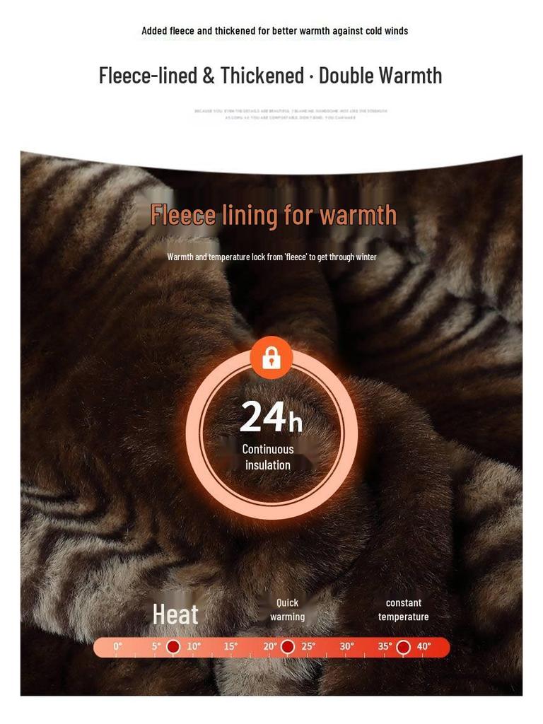 Pierre Cardin 2025 Męska Skórzana Kurtka z Kołnierzem Stojącym - Casualowa, Wszechstronna, Ciepła, z Podszewką z Weluru dla Mężczyzn w Średnim Wieku