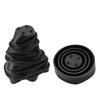 HUIQIAODS Universal Car LED Headlight Waterproof Dustproof Dust Cover (Diameter: 95/90/80/70/55mm)