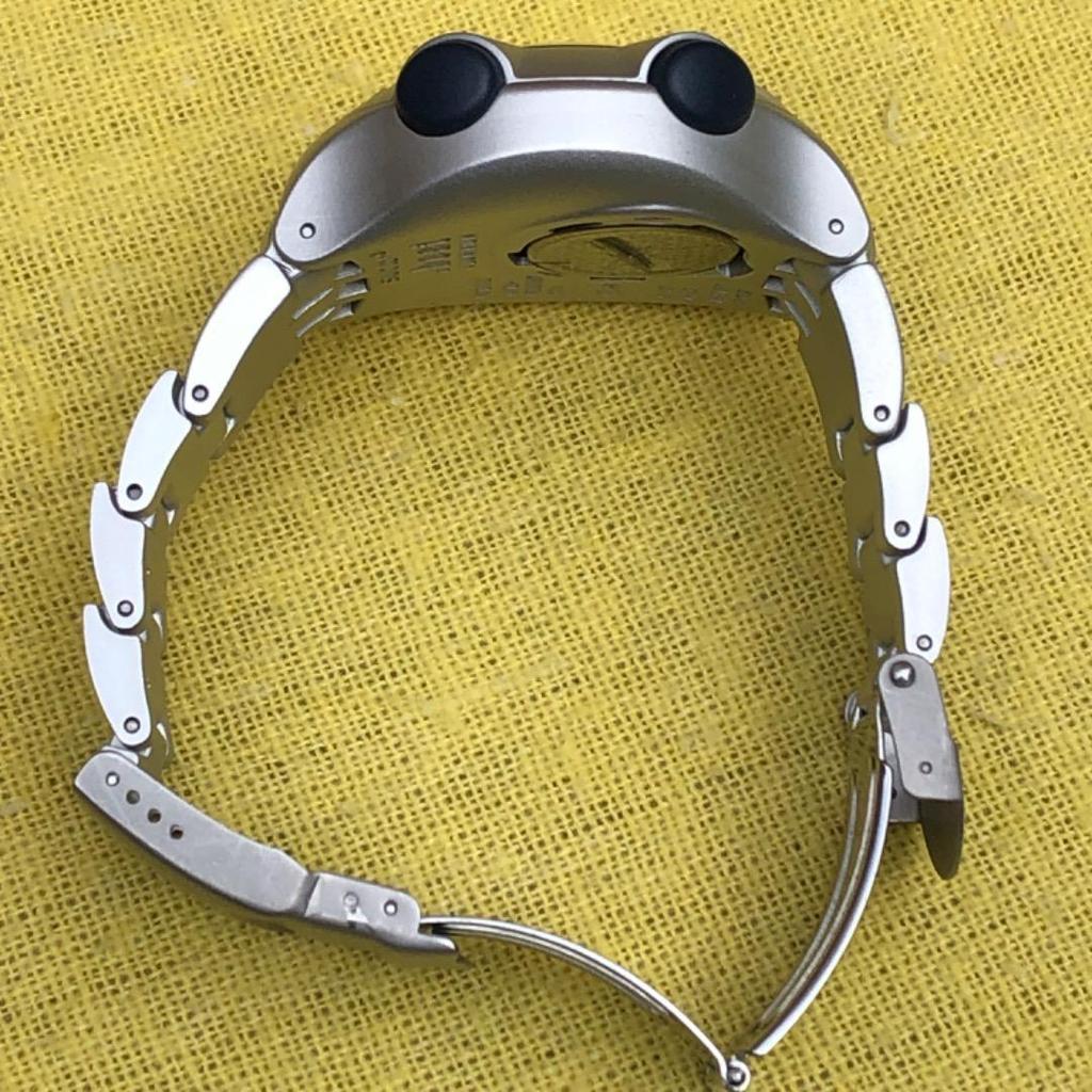 Used Super rare swatch Beat working double dot battery replaced digital watch