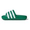 adidas Adilette 24 Slide Vert Blanc Baskets Unisexe Blanc Nuage JS3475