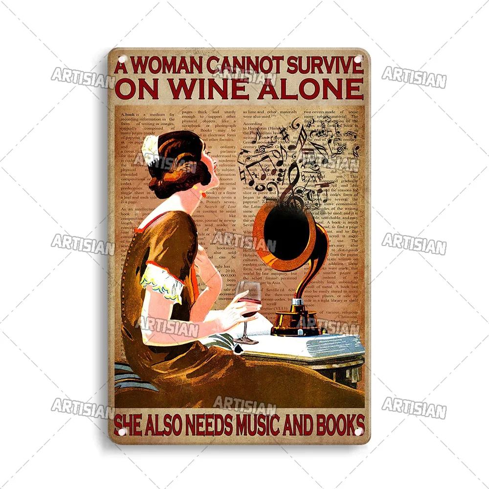 ARTISIAN Rusty Vinyl Records Metal Tin Sign Vintage Decorative Plate Classic Music Metal Sign Man Cave Home Studio Wall Decor