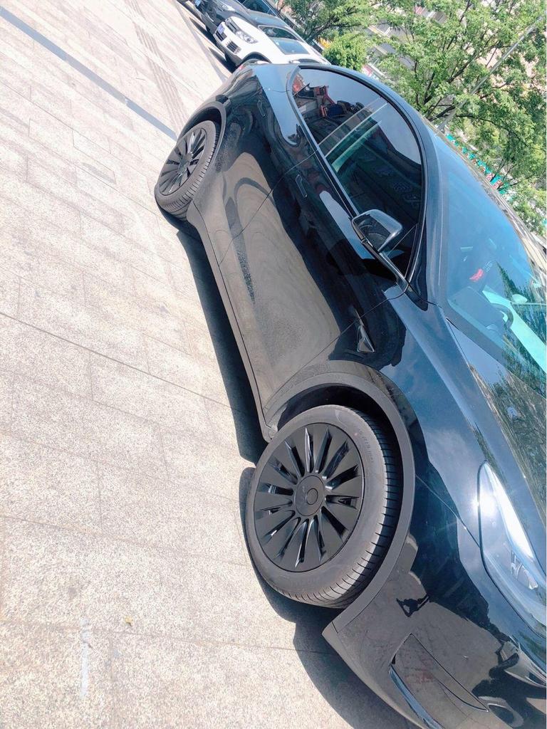 F5H Tesla Model Y 19" Cyclone Rim Protector - Right Angle P Version