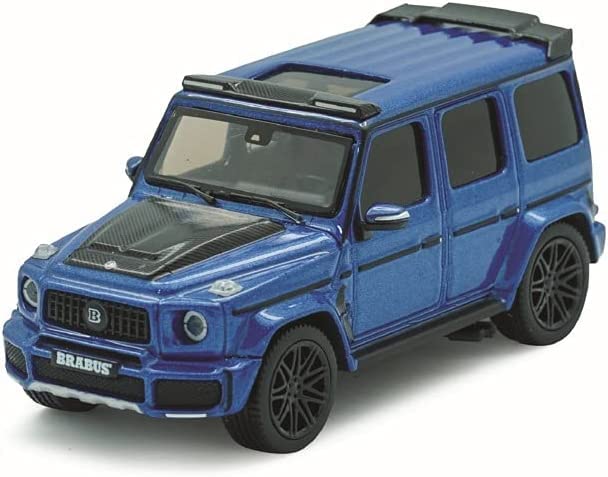 

Brabus Blue Metallic scale finished model car 660502001 [Almost Real] G-Class Mercedes-AMG G63-2020- 1/64 синій
