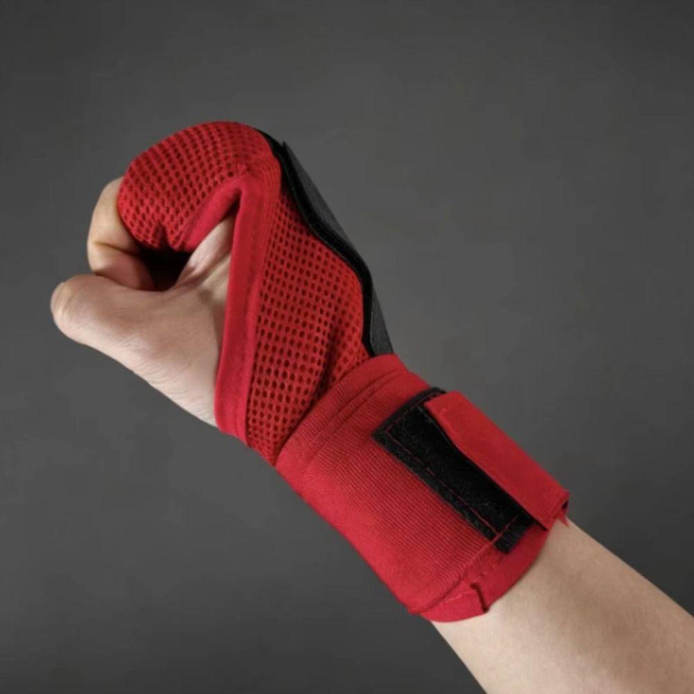 Quick Strap Muay Thai Gloves Half Finger Boxing Training Gloves Workout Boxing Gloves Gym Home