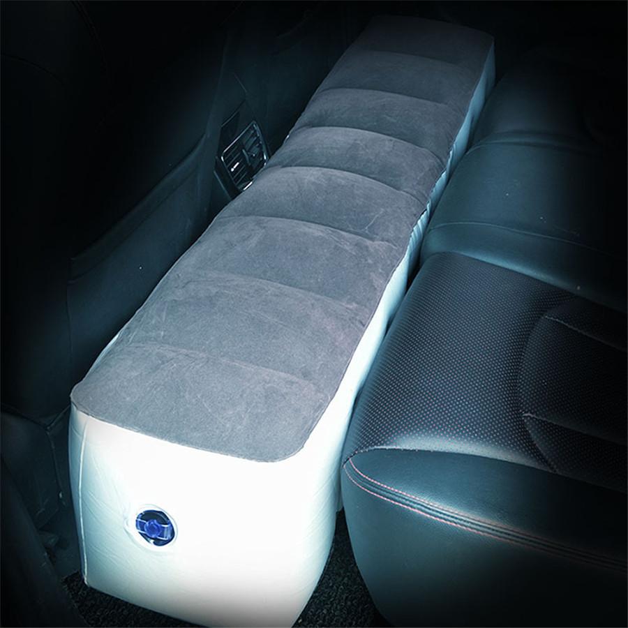Car Rear Seat Gap Air Mattress Pad Back Seat Inflatable Air Bed Travel Camping