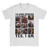 Men Women Charlie Hunnam Ed Gein Im Going Drinking Yes I Am Christmas  T Shirt Cotton New Arrival Tee Shirts  Top Clothing