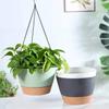Hanging Basket Flowerpot Balcony Chlorophytum Comosum Planting Pot Household Hanging Green Plant Flower Pot Planter Basin Garden Deco