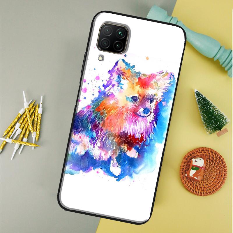 Pomeranian Dog For Huawei Nova 9 10 SE Y91 Y61 Y90 Y70 Y60 Y72 12s 12i 11i 7i 8i P60 Pro P30 P40 Lite Case