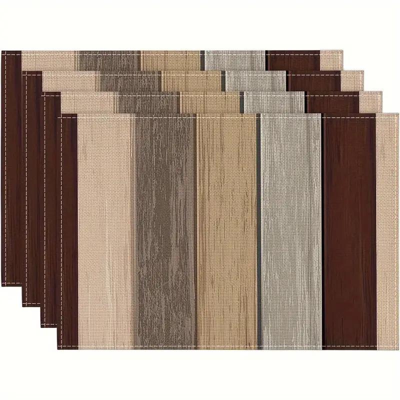 Classic Collection Linen Placemat for Dining Table - Heat Insulation Pad for Living Room and Restaurant Decor