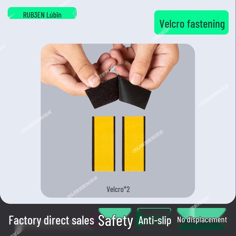 Car Floor Mat TPE Fixing Buckle & Velcro Holder