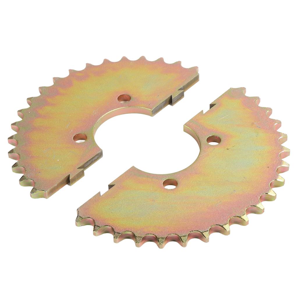 530 58mm 37Z Teilbare Kettenräder Für ATV Go Karts 530 Ketten Modifikationsteile Stahlkette