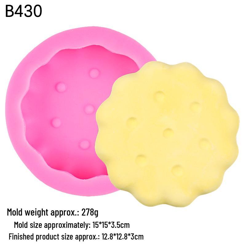 Runde Silikonform für Oreo Mousse Kuchen - 3/4/6 Zoll Größen