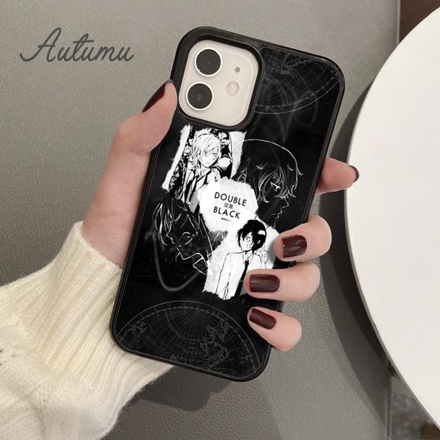 Bungou Stray Dogs Etui na telefon dla iPhone 11 12 13 14 Pro Max mini X XR XS SE 2020 6S 7 8 Plus Samsung Galaxy S21 S22 Pokrowiec skorupa