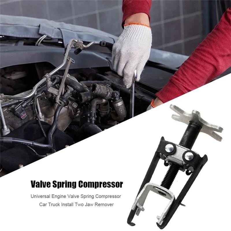 Versatile 1 PCS Engine Overhead Valve Spring Compressor Valve Remover Installer Tool Universal Plastic+Metal Valve Spring Keeper