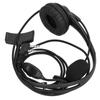 KHead Walkie Talkie Headset with Microphone for VOX Function Single Side for Kenwood KPG27D THD7
