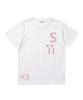 PAGESIISII Heart Sisi Print Dot Standard Fit Short Sleeve T-Shirt Light Pink