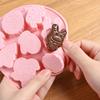 Christmas Tree Reindeer Snowflake Silicone Baking Mold Food Grade Flexible Nonstick Multi Cavity Chocolate Mousse Mold for Holiday Desserts