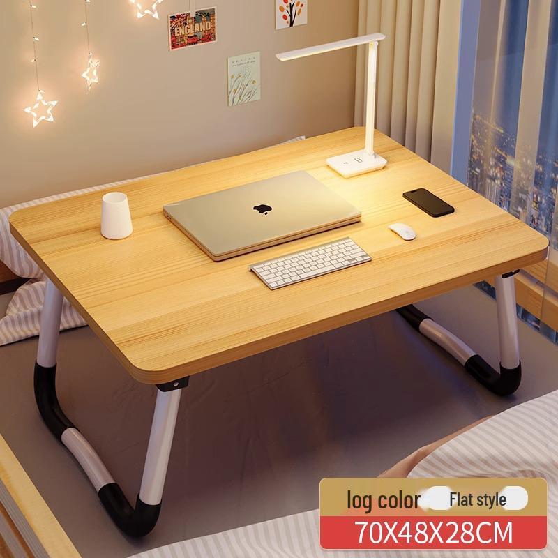 Foldable Bedside Table: Compact Desk for Dorms and Bedrooms