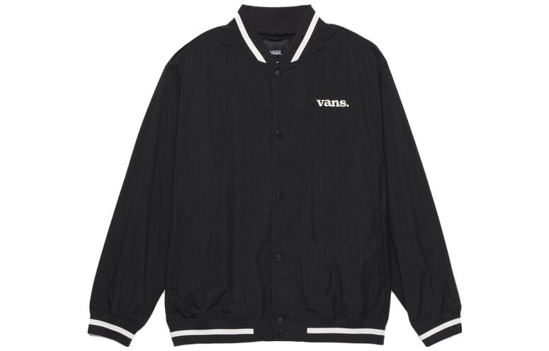 Vans Jackets Men s Black Baseball Collar Moderate Other VN0008G0BLK 2XL