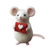 Easy To Make Wool Fabric Animal Art Balloon Shape Featuring Heart Suitable For Children And Adults