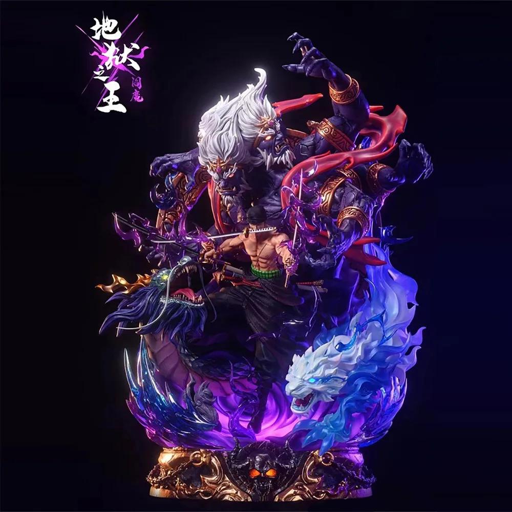 22cm One Piece Figure Roronoa Zoro Anime Figures Action Figurines Pvc Zoro Figure Figure Statue Plaything Collection Ornament Dolls