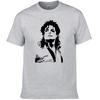 Sommer Michael Jackson T-Shirt Herren Hip Hop Baumwolle Bedruckt Kurzarm Rundhals T-Shirt Tees #228