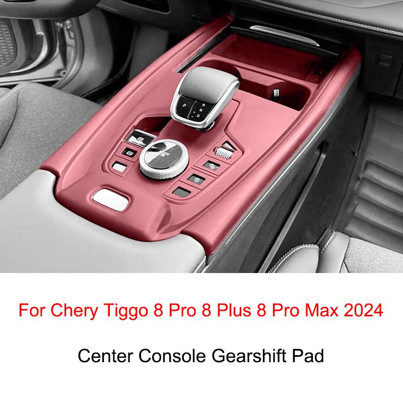 For Chery Tiggo 8 Pro 8 Pro Max 22-25 Car Center Console Cup Holder Pad Silicone Anti Slip Organizer Protective Accessories