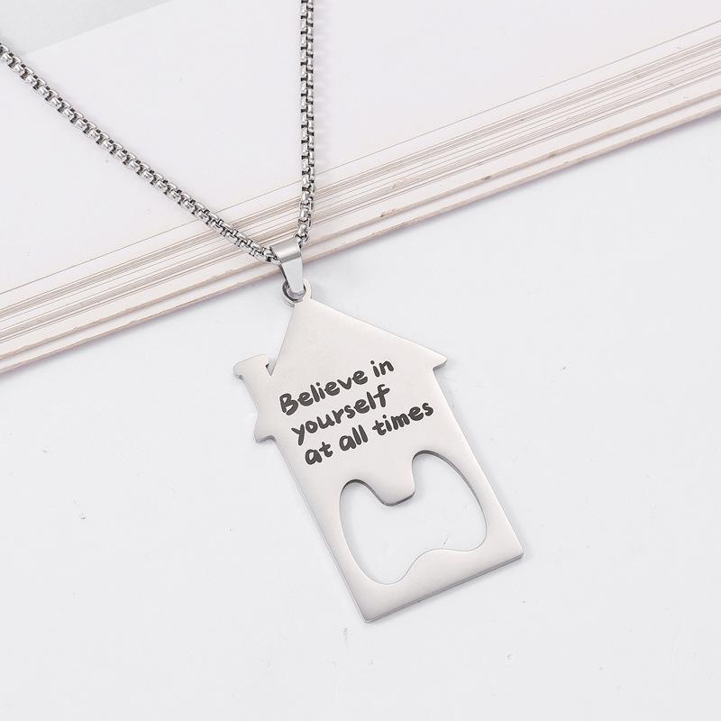 New Multifunctional House Bottle Opener Necklace Beer Bottle Opener Family Gift 60CM