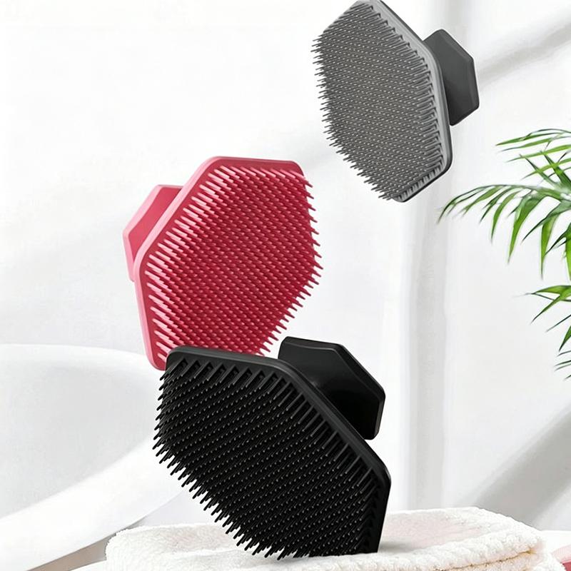 Facial Cleaning Brush Scrubber Silicone Miniature Face Deep Clean Shave Massage Face Scrub Brush Face Cleaner