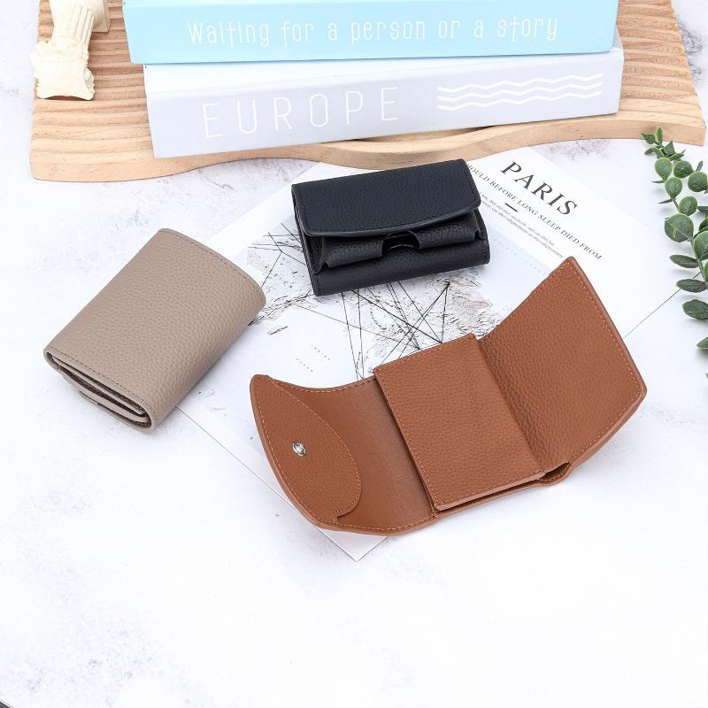 Short Wallet, New Simple Multi-function Wallet, Card Bag, Small Change Bag, Niche Japanese Style