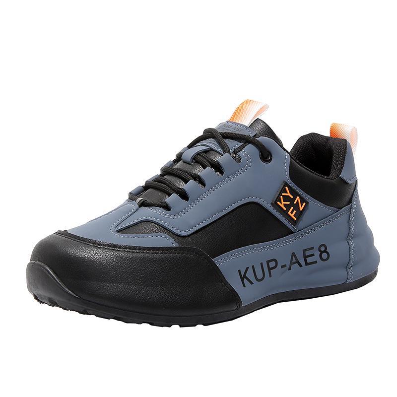 Men's Height-Boosting Leather Casual Sports Shoes with Velvet Lining - Autumn/Winter Comfort & Style Running Shoes