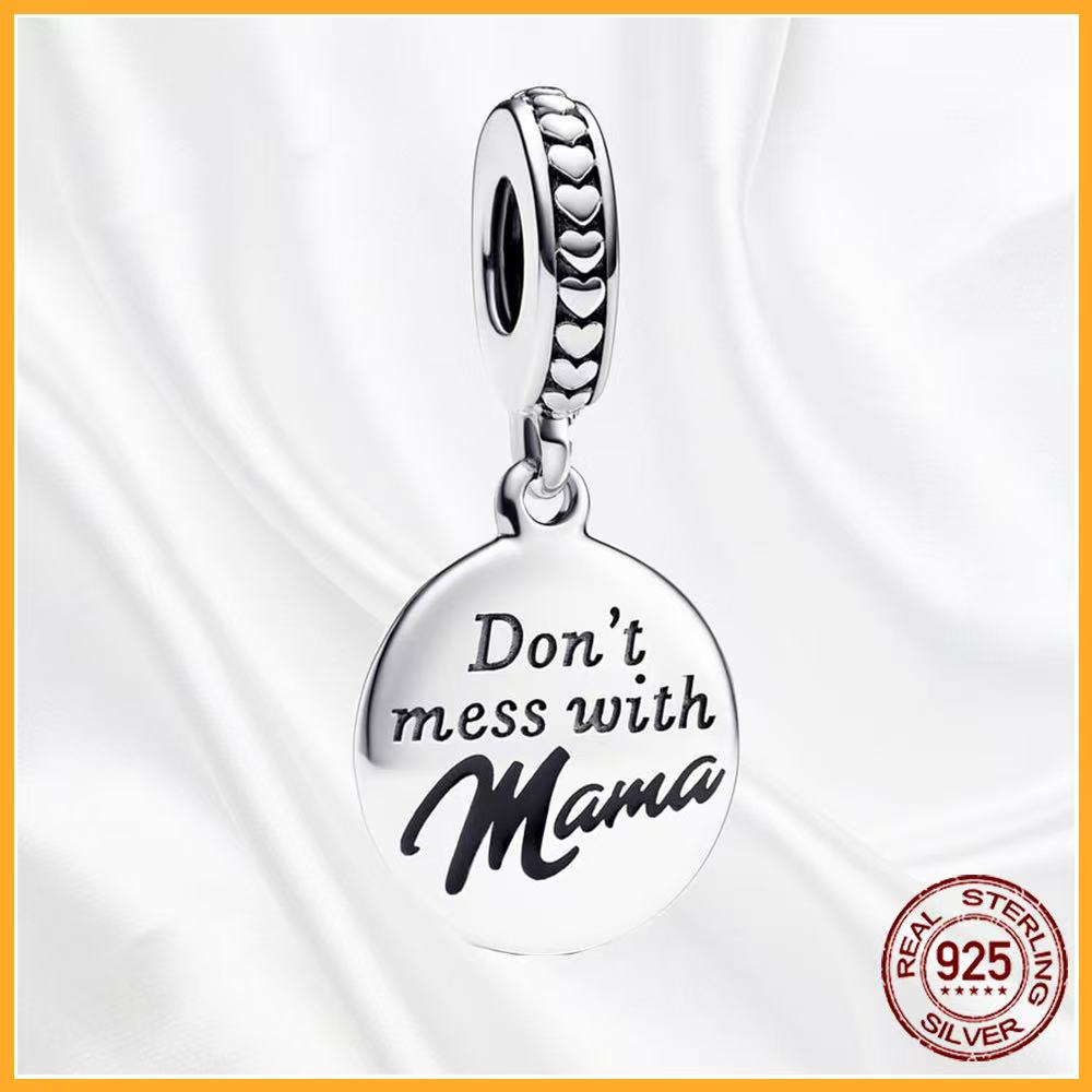 Authentic Copper Heart Art Charm Fit Original Bracelets Necklaces Beads Diy Jewelry Gifts Women