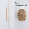 1/3/4/5/10mm Natural Jute Rope Cord, DIY Jute Cord Twine Ribbon  Hemp Rope Crafts Sewing Handwork Gift Wrap Home Decoration