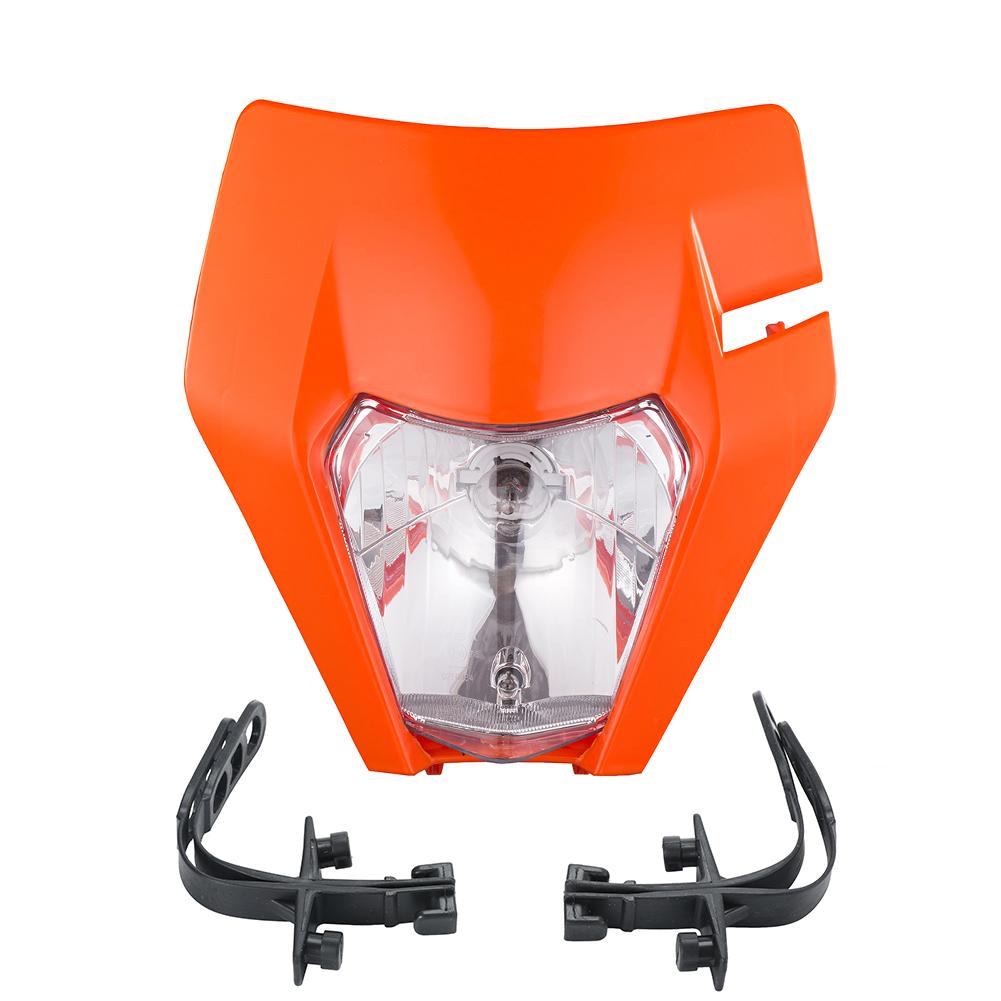 Motorcycle LED Headlight Headlamp Universal Head Light For KTM EXC EXCF SX SXF XC XCF XCW XCFW Dirt Bike Enduro
