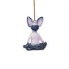 Firefighter Christmas Tree Acrylic Ornament: Commemorative Hanging Decoration Gift