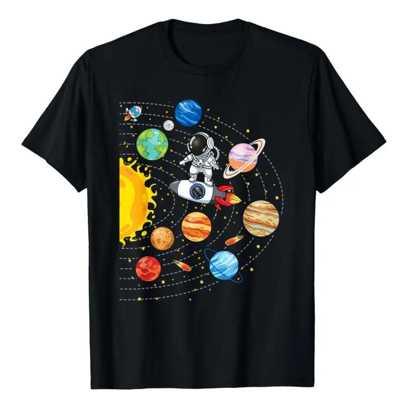 Sistema Solar, Planeta, Espacio, Astronauta, Universo, Ni?os S разноцветный