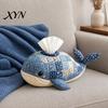 Clownfish Tissue Box DIY Box, Top Opening Soft Fabric Cover, Marine Animal Theme Suede Texture Dispenser, Multipurpose Patchwork Designs Sewing