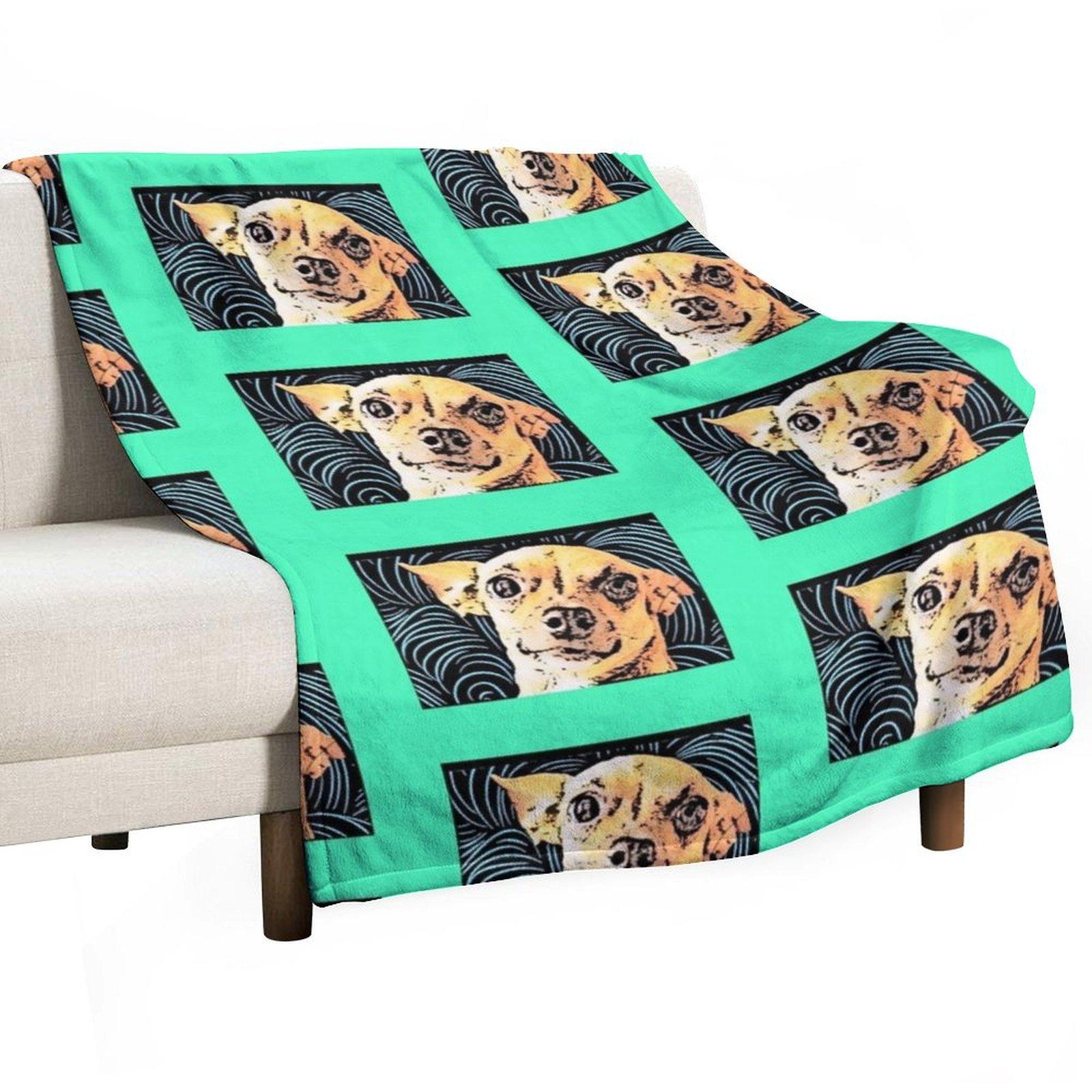 

Chiweenie Love Throw Blanket Blankets For Baby For Baby Sofa Quilt Furry Blankets 30x40in