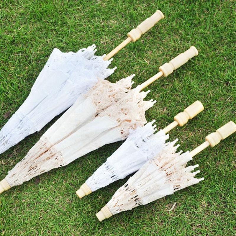 Lace Umbrella Umbrella Wedding Supplies Photography Wedding Bride Umbrella Lace Craft Wedding Props