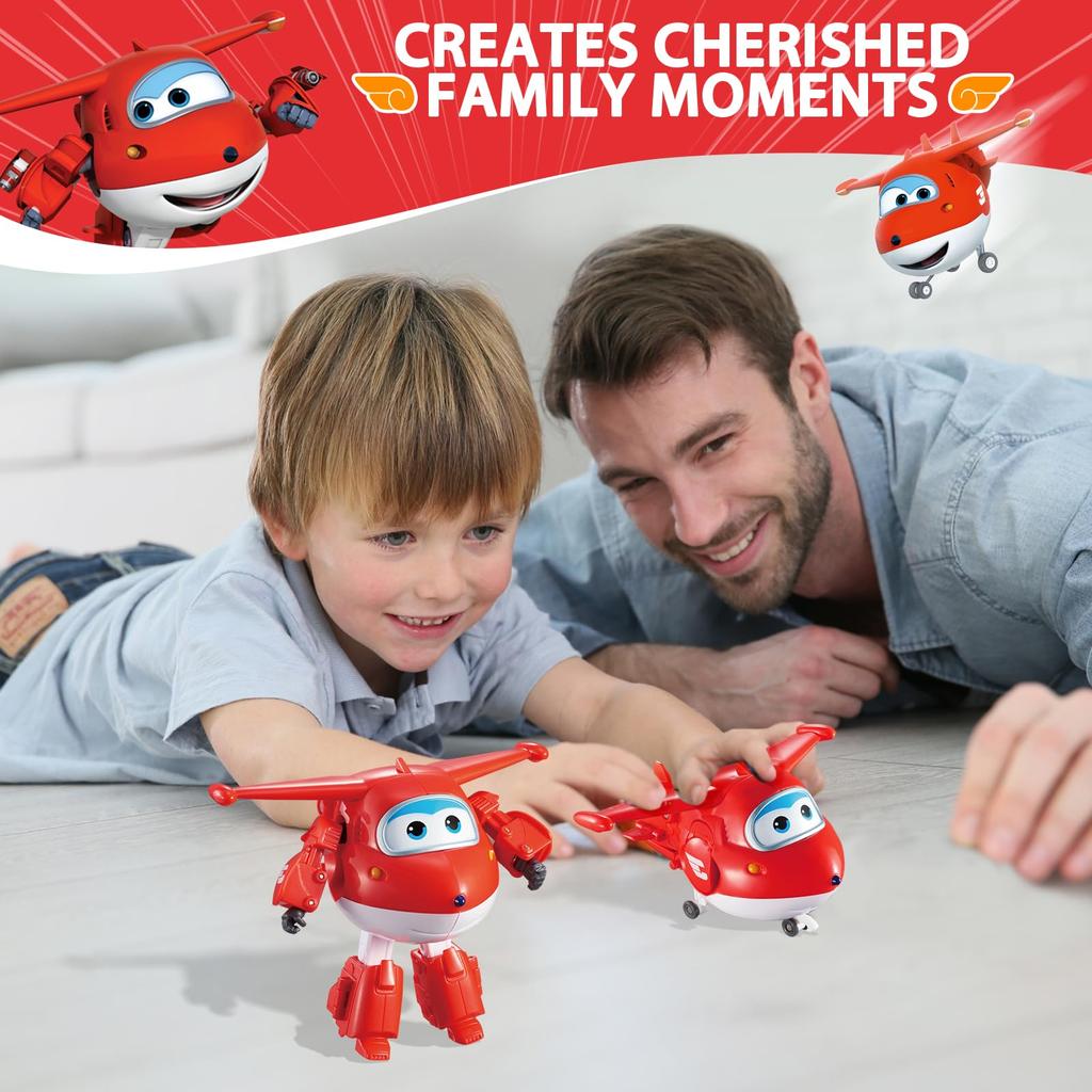 Super Wings Transforming Planes Jett -