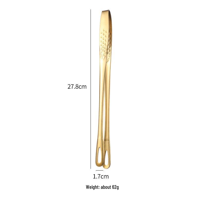 304 Stainless Steel Korean BBQ Buffet Food Tongs