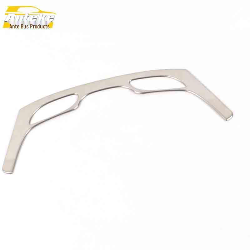 Envision Center Console Decorative Frame - Stainless Steel Button Sequin Sticker for Car Interior