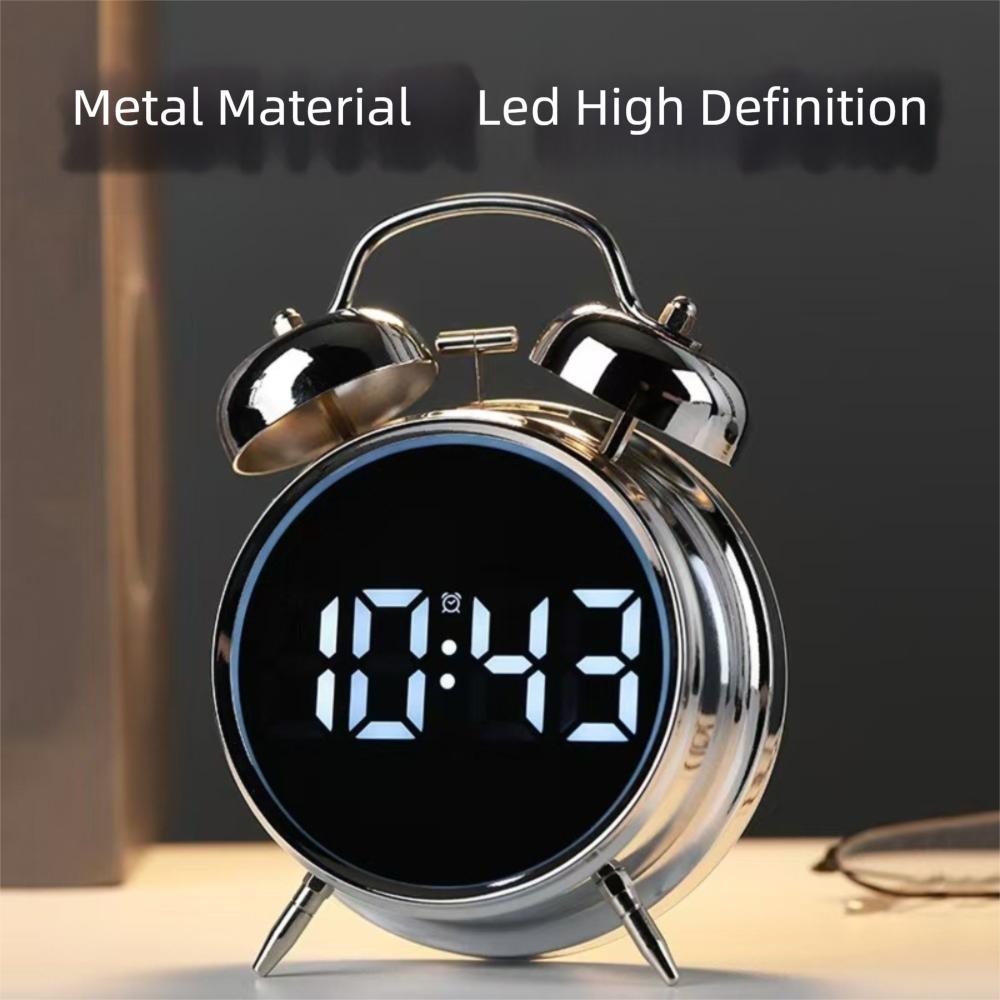 Extra Large Sound Alarm Clock Multifunctional Children Clock Creative Number Clock  Household