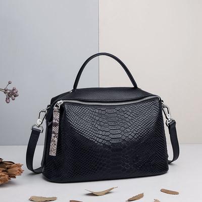 Fashion Women's Bag Large Capacity Crossbody Pillow Genuine Leather Women's Bag Cowhide Handbag