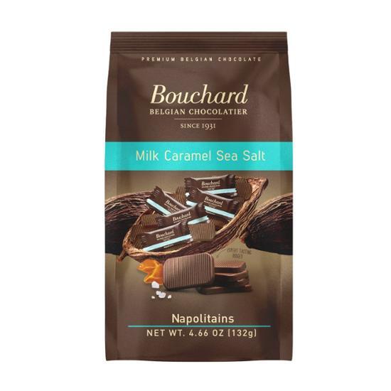 Bouchard Neapolitan Caramel Sea Salt Chocolate 132 г, корейские закуски