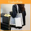 Pvc Bag For Women With Large Capacity And Letter M Print Design For Daily Use