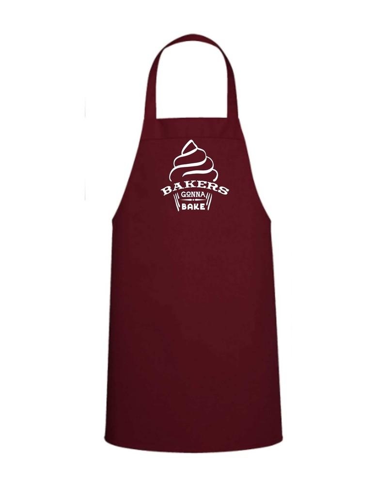 Bakers Gonna Bake Apron - 100% Spun Polyester, Machine Washable Unisex T-Shirt XXXL