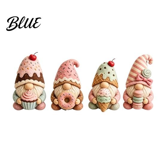 Patchwork Doll Kit Cozy Gnome DIY Kit Felt Creative Complete Sewing Art Craft A